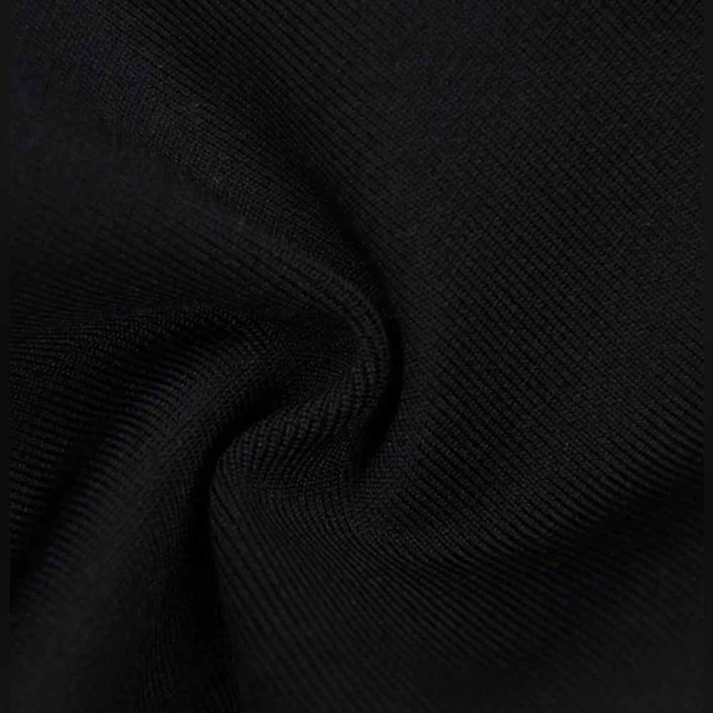 Tiffany Elegant Strapless Feather Formal Gown Cocktail Bandage Long Dress - Picture 12 of 14